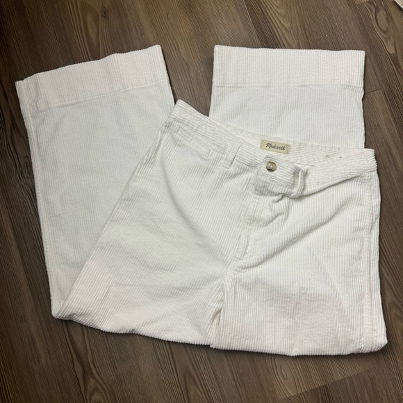 Madewell Emmett Wide Leg Corduroy Pant Medium - Picture 2 of 5